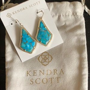 Kendra Scott Alex Earrings Turquoise
